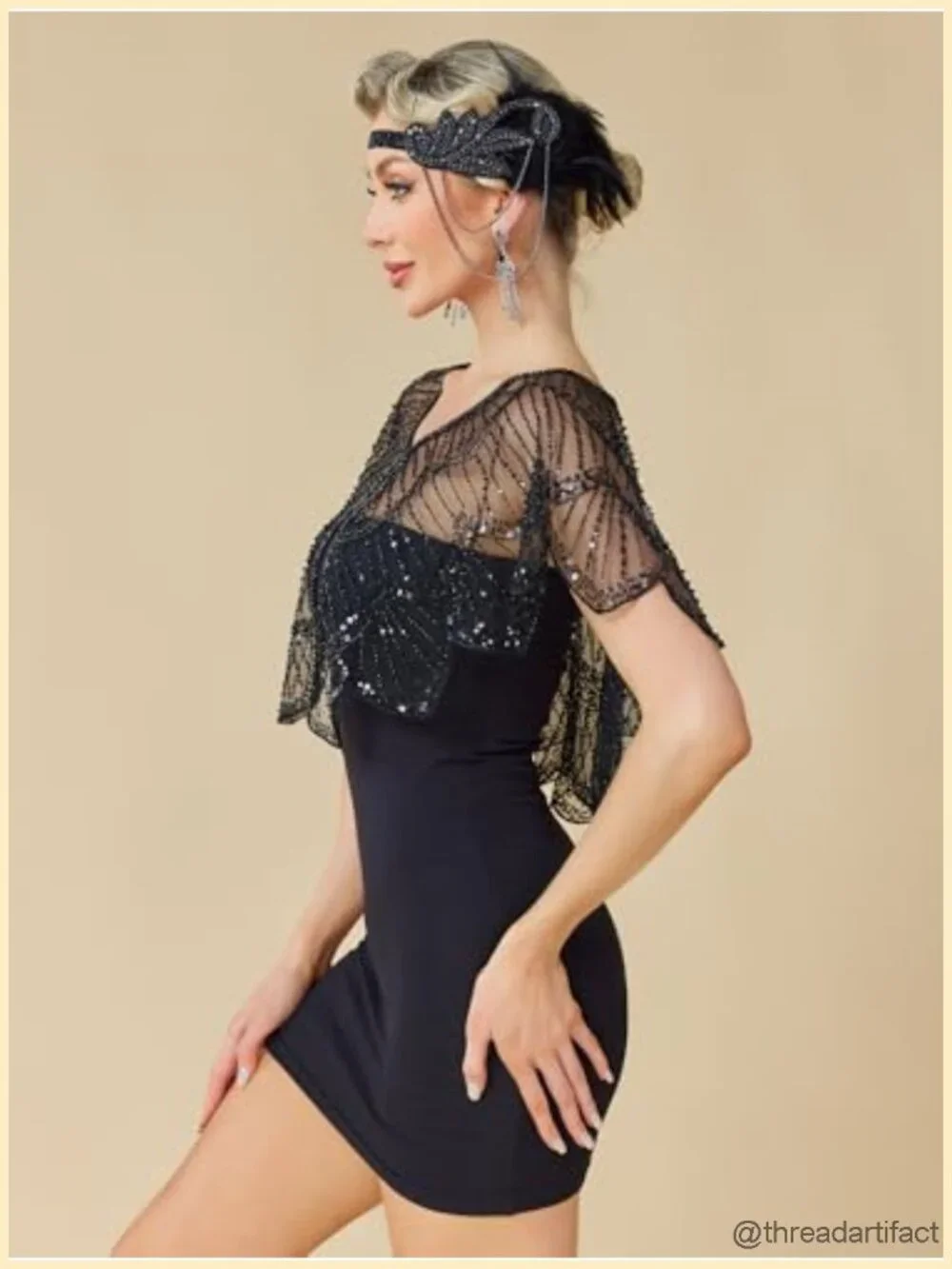 Sequin Beaded Shawls for Evening Dresses Party Wraps Women